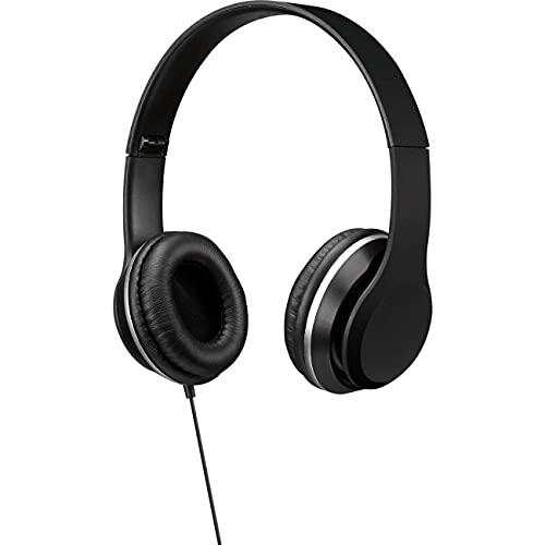 GPX IAH57B Wired Headphones Padded 3-d Accs Swivel Earcups/adjustable Headband