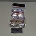 Gaoye 0.5 Reading Glasses for Women, 6 pack Fashion Readers for Women Men Spring Hinge Eye Glasses, Blue Light Reading Glasses (*C1 Mix Color)