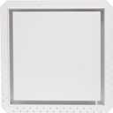 Flush Exhaust Mount [Luxe] - 14"x14" - Satin White