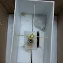 JONATHAN Y JYL6201A Elizabeth 27.5" Alabaster LED Table Lamp Coastal Contemporary Bedside Desk Nightstand Lamp for Bedroom Living Room Office College Bookcase LED Bulb Included, White/Gold Leaf