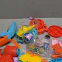 Aprilwolf 59 PCS 3 in 1 Dough Sets for Kids Ages 3-4-8, Art Crafts Dough Tools Kit, Ice Cream Playset Noodle Hamburger Maker Machine, Kitchen Creations Food Play Toys Toddlers Boys Girls