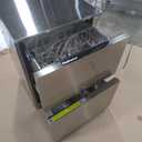 24-Inch 136 cans Outdoor Drawer Refrigerator, 4.7 cu. ft. Built-In Outdoor Drawer Beverage Cooler, 26F Outdoor Drawer Beverage Refrigerator, SUS304, Dual Mode Lockable, ETL Certified