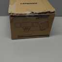 LEPOWER 1600LM LED Solar Security Lights Motion Outdoor, 5500K White Light, IP65 Waterproof Outdoor Flood Solar Light for Yard, Garage, Black