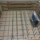 Cylrod Upgraded W10728159 Dishwasher Lower Rack for Maytag Dishwasher Rack with Wheels, W10525646 W10780925 W10082825 Lower Rack Replacement for Kitchenaid Dishwasher Rack Parts, 22"D by 20.8"W