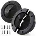 4Inch Cable Management Grommet for Raised Floors  Airflow & Dust Protection, Data Center & Server Room Use  Durable Rubber Floor Grommet Insert (Single Pack)