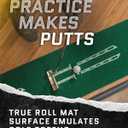 SKLZ Putting Green: Perfect Your Golf Skills with Realistic Home Practice - Improve Your Putting Stroke, Lower Your Scores, and Enjoy Convenient, Training Anytime, Anywhere!, 9 Feet X 16.25"
