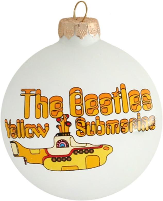 74648 Submarine Round, White/Yellow 4x5 inch