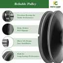 Variable Speed Pulley for MTD 956-04015B 956-04015A 656-04015 656P05011 Replaces Cub Cadet Craftsman Troy-Bilt Murry Lawn Mower and Garden Tractors 656-0059A, 618-04148,956-04015, 918-04148
