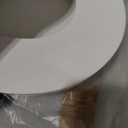KOHLER Broadwood Quiet-Close, Elongated Toilet Seat Soft Close, Durable Wood, Easy Installation, Universal Fit, Home Essentials, White Finish, K-25881-0