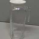 Bormioli Rocco Gelo Jug with White Lid, 41-Ounce