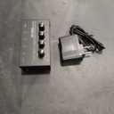 Professional Audio Series Behringer MICROAMP HA400 Ultra-Compact 4 Channel Stereo Headphone Amplifier