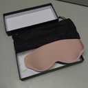 Fygrip 3D Eye Mask Sleep Mask for Men & Women, 100% Pressure-Free & Light Block-Out Eye Mask for Sleep with Easy Adjustable Strap, Night Eye Cover for Travel, Pink