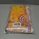 Remerry 20 Pcs Fall Leaf Tablecloths Plastic Table Cover Thanksgiving Table Cover Rectangular 54 x 108 Inch Turkey Pumpkin Leaf Tablecloths Autumn for Harvest Festival Party