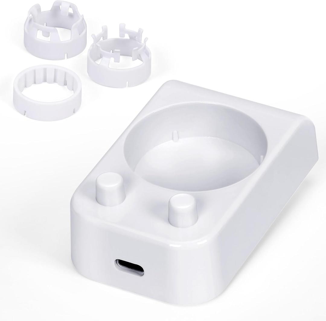 Upgraded USB Charger Base Replacement Compatible with Philips Sonicare Electric Toothbrush, Replacement Charger for HX3100 HX6000 HX9100 Series Toothbrush Charging Base