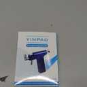 YINPAD Ear Piercing Gun, Reusable Professional Ear Piercing Kits, 24 Surgical Grade Anti-Sensitive Piercing Earrings, 10 Cubic Zirconia Fashion Earrings, 24 Alcohol Cotton Sheets (Silver)