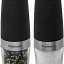 Cuisinart CSS-2424 Gravity Salt and Pepper Spice Mill with Blue LED Light, 2/3 Cup Capacity