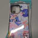 Case Compatible with iPhone 15 Pro Max,Compatible with MagSafe,Fall Prevention Hybrid 2-Layer Hard Shell Cases for Girls Boys,Bow Boot Disco Lip Collage