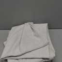 Joydeco Linen Curtains 84 Inch Length 2 Panels, Light Filtering Drapes 52 Inches Wide with Back Tab Rod Pockets (84" L x 52" W, Ivory on Linen)