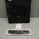 Case for iPad Pro 12.9 2022/2021/ 2020/2018: Cover for iPad Pro 12.9 6th/ 5th/ 4th/ 3rd Generation with Screen Protector- Stand- Pencil Holder- Handle- Shoulder Strap Black