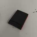 RUNBOX Slim Money Clip Wallets for Men RFID Blocking 11 Card Holder Minimalist Small Leather Bifold Men's Front Pocket Wallet Gift Box (Carbon Black n Red)