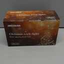 JMEXSUSS 400 LED White Christmas Icicle Lights, 38.8ft Connectable Icicle Lights for Outside Outdoor Indoor Plug in, String Light for House Patio Party Room Holiday Christmas Decorations