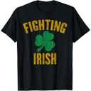 Classic Irish
Black T-shirt Size XL