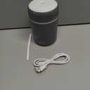 Portable Mini Humidifier, Colorful, Cool Mist, USB Powered. Perfect for Bedroom, Office & Car (300ml, Gray)