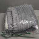 Non Slip Fuzzy Pet Couch Covers for Sofa, Washable Couch Cushion Covers for Large Dogs (27 in x 83 in, Grey)