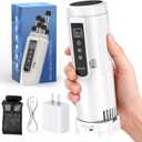 Hopelake Insulin Cooler Travel Case, Portable Insulin Cooler with Temp Display(32-68), Medication Travel Cooler Refrigerator(4-7 Pens), USB Charging/Dedicated Backup Power/Portable Cup Sleeves