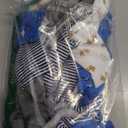 Simple Joys by Carter's Baby Boys' Long-Sleeve Bodysuit, Pack of 5, Blue/ Grey/ White, 0-3 Months