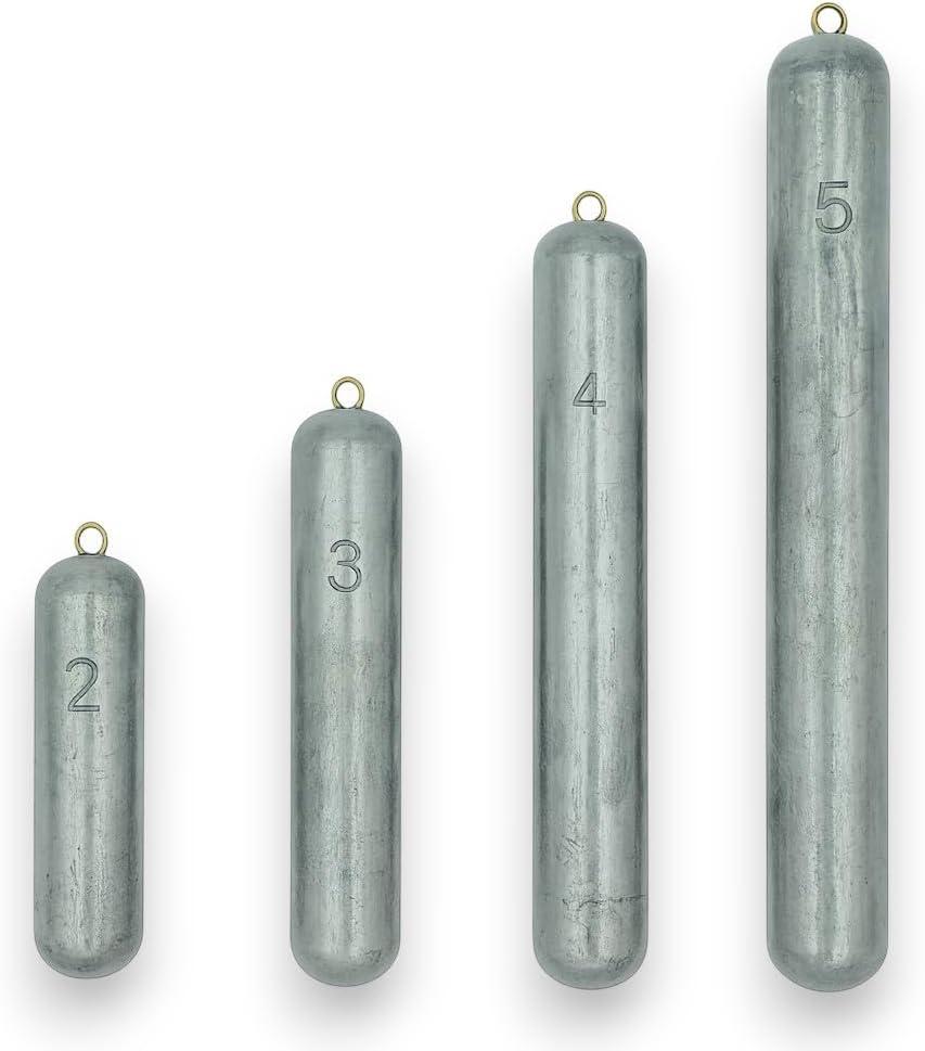 Deep Drop Fishing Lead Weight Sinker, Fits in Rodholder, Made in The USA (4lb)