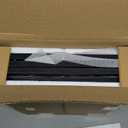 AMERIERGO Dual Monitor Stand Riser for 2 Monitors, Monitor Stand for Desk, Adjustable Computer Monitor Stand with 2 Slot, Multifunctional Desktop Organizer Stand for Laptop, PC, Computer, Printer (Black)