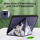 Case Compatible with Kobo Sage 8 Inch e-Reader (Model: N777 N778K, 2021 Release), Includes a Screen Protector - Premium PU Leather Cover with Auto Sleep/Wake