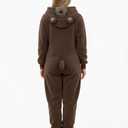 Adult Onesie Animal Pajamays Sleepwear Christmas Costumes Unisex One Piece Cosplay Suit for Women and Men (S)