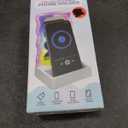 Wavy LED Light & Mirror Phone Holder