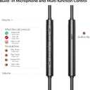 Hi-Fi Stereo USB C Headphones Wired for iPhone 17 16 15 pro max/Samsung Galaxy S25 S24 S23 Earbuds with Microphone Noise Canceling in-Ear Type C Earphones for iPadpro Gaming Recording Music
