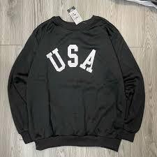 Oversized Graphic Sweatshirt Pullover Size XL