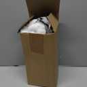 Skylety 5 Pieces Cat Stuffed Animal with Babies Inside Belly Plush Cat Pregnant Mommy Kitty with 4 Cute Fluffy Stuffed Kittens Christmas Birthday Surprise Gifts(Gray)