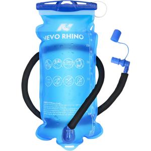 N NEVO RHINO Hydration Bladder1.5L- 2L-3L Leak Proof Water Reservoir, BPA -Free Water Pouch, Water Bladder for Hydration PackHiking Backpack