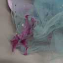 Koatobbor Girls Mermaid Costume Mermaid Tutu Dress Color Led Light Up for Halloween Birthday Party Rainbow Led-light Purple, 3-4 Years