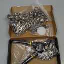 Heavy Duty Grommet Tool Kit with 1/2 Inch Die and 300 Sets of 12MM Grommets,Handheld Manual Eyelet Tool Rivet Press Punch Pliers for Leather Canvas Fabric