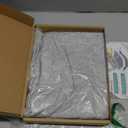 Radia Smart EMF Poncho Blanket, 5G, Wearable Faraday Blanket, RF Shielding, WiFi Blocker, EMF Clothing 28" x 72", Black/Grey