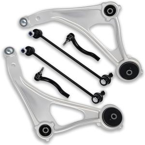 6PCS Front Left Right Lower Control Arm Stabilizer Sway Bar End Link Fit for Nissan 2015 2016 2017 2018 Altima, 16-2019 2020 2021 2023 Maxima, K622838 K622839 K750094 K750095 ES801196 ES801197