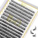 3 x B&Qaugen Lash Clusters 30D 40D-D-12-18MIX B&Q LASH Individual Lashes 280 Clusters False Eyelash 12-18MIX Extensions DIY Eyelash Extensions at Home (30D 40D,D-12-18MIX)