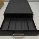 Amazon Basics Nespresso OriginalLine Coffee Pod Storage Drawer Holder, 50 Capsule Capacity, Black