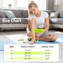 Ankle Brace for Men & Women [X-Shaped Compression & Breathable Mesh] Adjustable Ankle Compression Sleeve With 2 Gel Pads,Ankle wrap for Plantar Fasciitis Relief, Achilles Tendonitis, Swelling, Pain Relief & Injury Recover (Large, Gray)