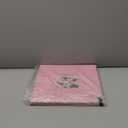 12x12 Inch Large 3 Ring Binder Scrapbook Album, Linen Cover Scrap Books 30 Pocket with Plastic Sleeves Protectors Display 60 Pages 12 x 12 Art Portfolio for Wedding Baby Adventure (Pink)