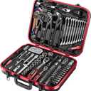 STARWORK TRUE MECHANIC 169-Piece Mechanics Tool Set, Professional, Metric