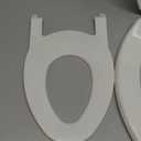 Little2Big Toilet Seat with Built-In Toddler Potty Training Seat, Slow Close, Easy to Install, ELONGATED, White