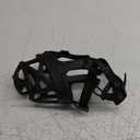 BARKLESS Dog Muzzle, Basket Muzzle for Biting, Chewing and Scavenging, Humane Cage Mouth Cover, Perfect for Grooming and Training Medium Aggressive Reactive Dogs (M, Black)